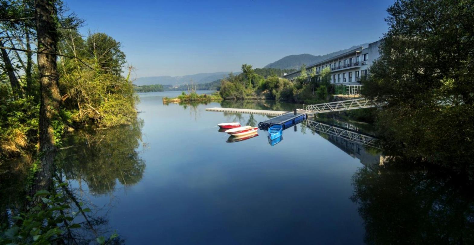 Laias Caldaria Hotel Y Balneario Bagian luar foto